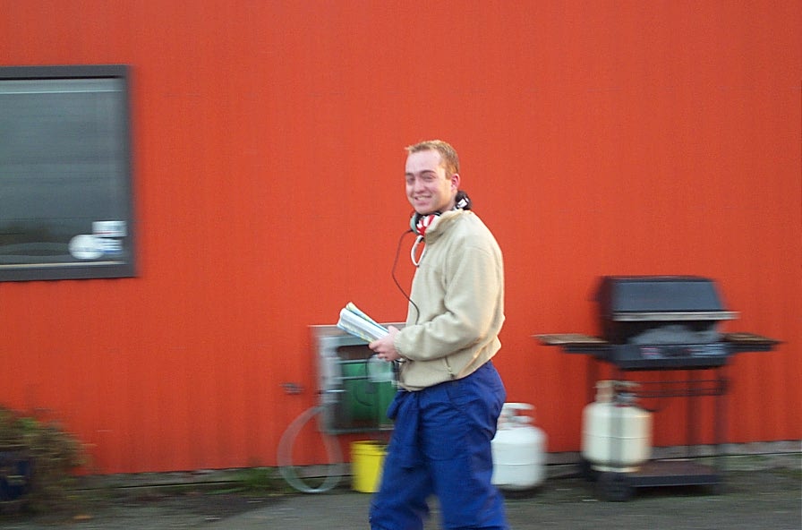Flight Instructor Brandon Dryer, Langley Flying School.